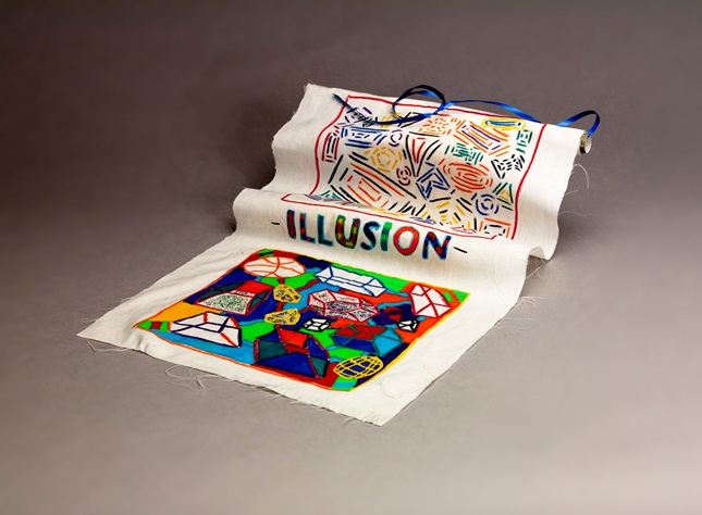 Geometric Illusion Banners | crayola.com